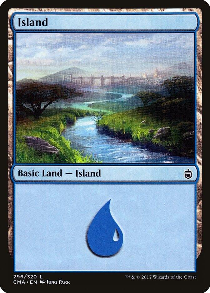 Magic: The Gathering MTG Single Island (296) [Commander Anthology]