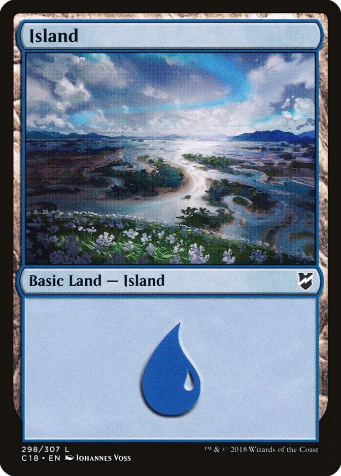 Magic: The Gathering MTG Single Island (298) [Commander 2018]