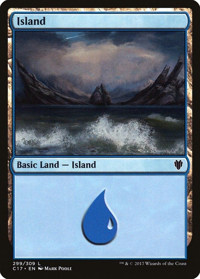 Magic: The Gathering MTG Single Island (299) [Commander 2017]