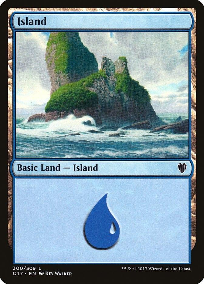 Magic: The Gathering MTG Single Island (300) [Commander 2017]