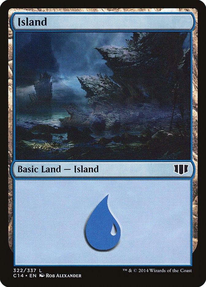 Magic: The Gathering MTG Single Island (322) [Commander 2014]