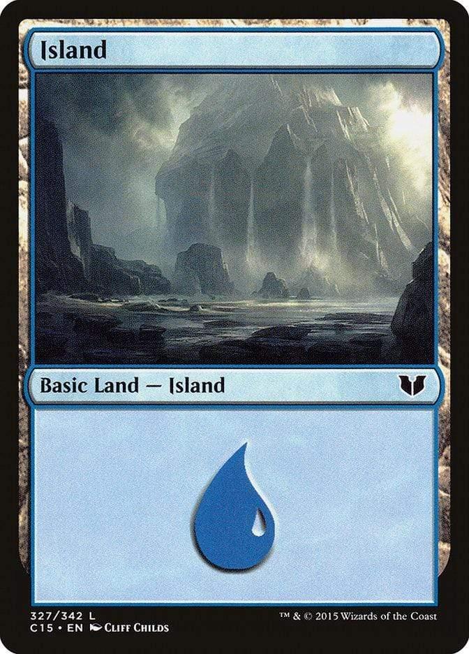 Magic: The Gathering MTG Single Island (327) [Commander 2015]