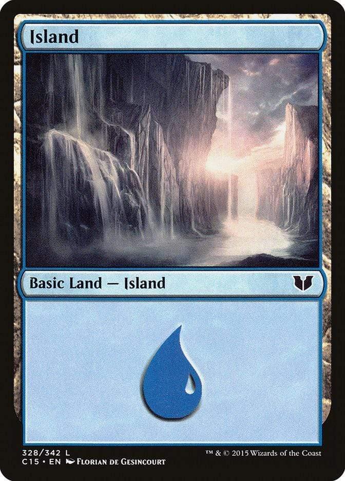 Magic: The Gathering MTG Single Island (328) [Commander 2015]