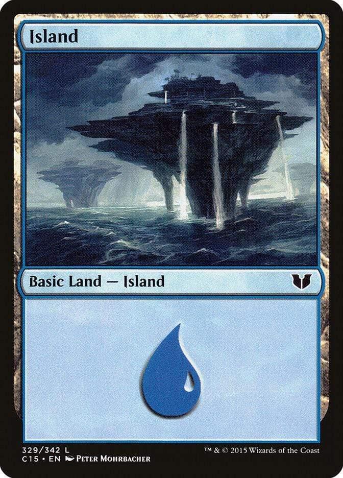 Magic: The Gathering MTG Single Island (329) [Commander 2015]