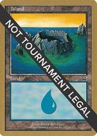 Magic: The Gathering MTG Single Island (335) - 2001 Antoine Ruel (MMQ) [World Championship Decks]
