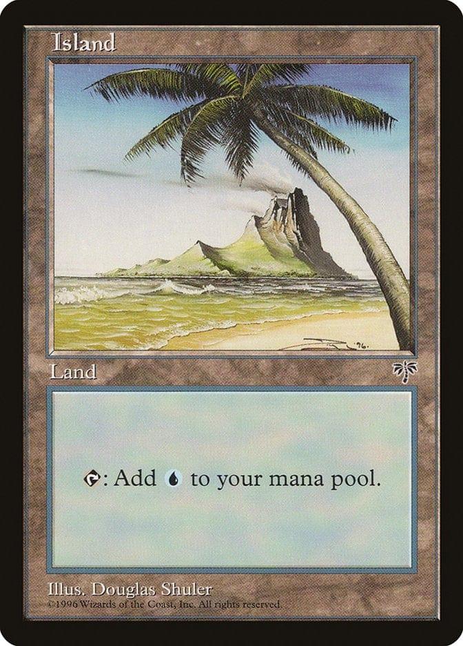 Magic: The Gathering MTG Single Island (335) [Mirage]
