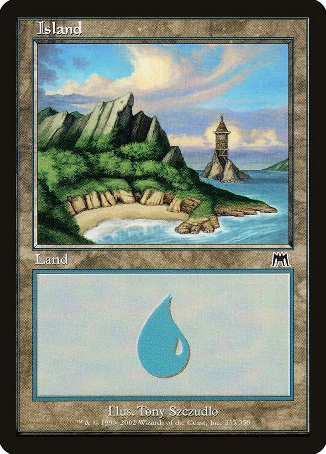 Magic: The Gathering MTG Single Island (335) [Onslaught]