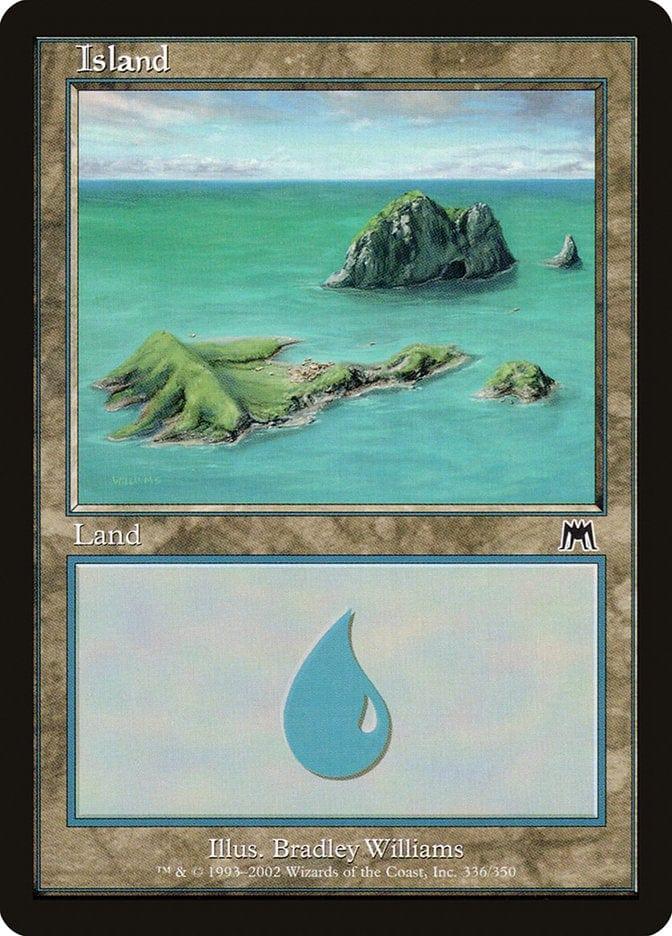 Magic: The Gathering MTG Single Island (336) [Onslaught]