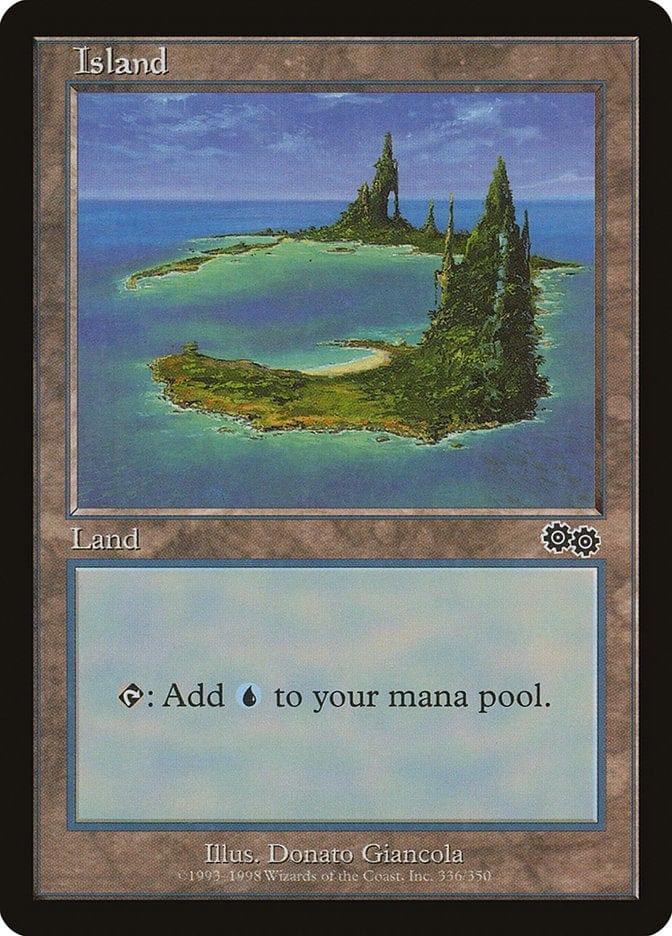 Magic: The Gathering MTG Single Island (336) [Urza's Saga]