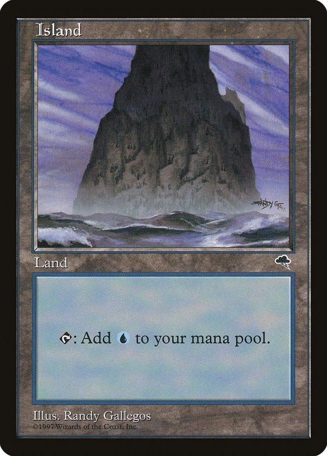 Magic: The Gathering MTG Single Island (337) [Tempest]