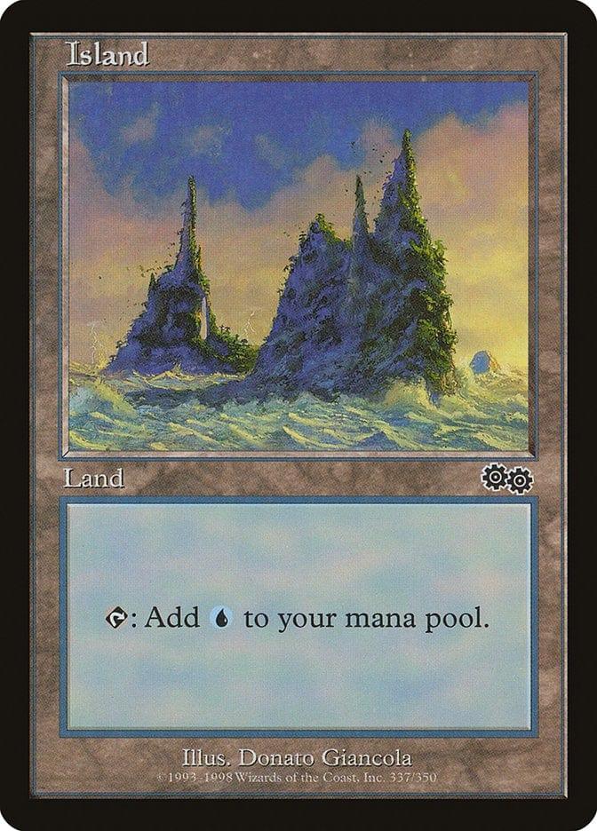 Magic: The Gathering MTG Single Island (337) [Urza's Saga]