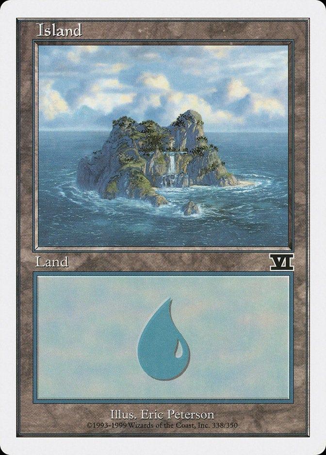 Magic: The Gathering MTG Single Island (338) [Classic Sixth Edition]