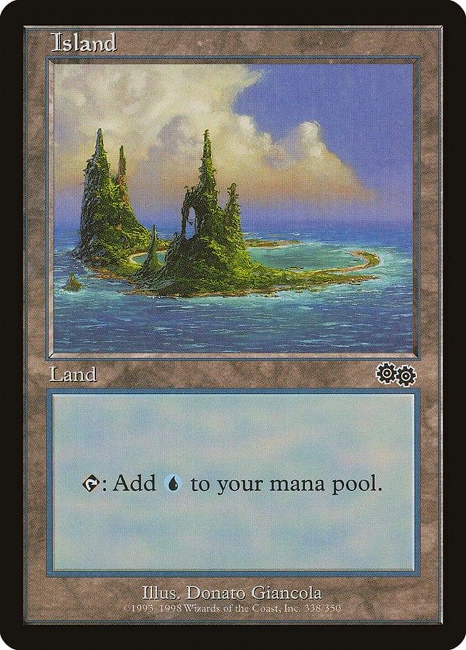 Magic: The Gathering MTG Single Island (338) [Urza's Saga]