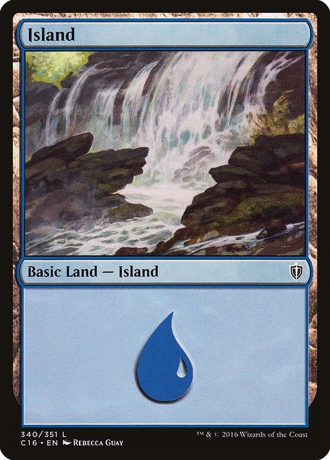 Magic: The Gathering MTG Single Island (340) [Commander 2016]