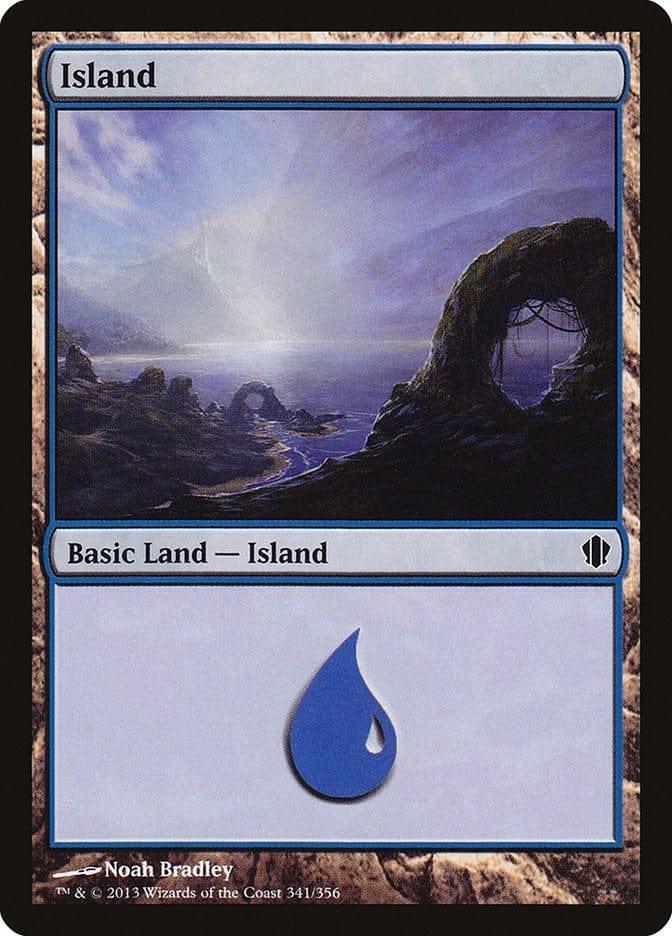 Magic: The Gathering MTG Single Island (341) [Commander 2013]