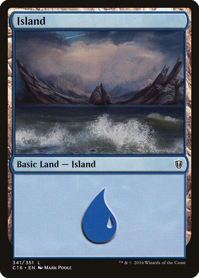 Magic: The Gathering MTG Single Island (341) [Commander 2016]