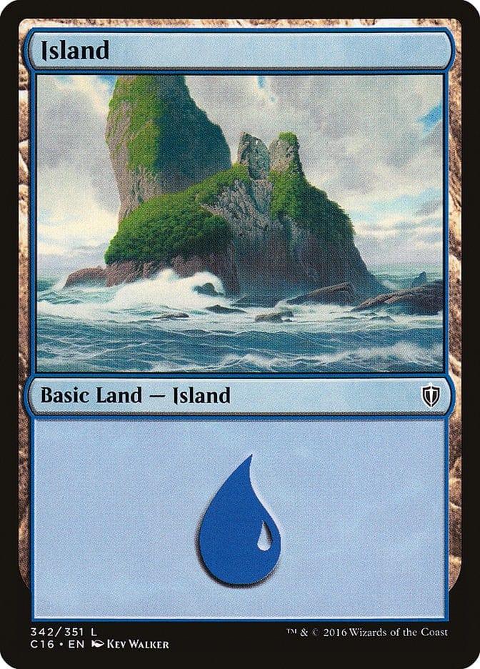Magic: The Gathering MTG Single Island (342) [Commander 2016]