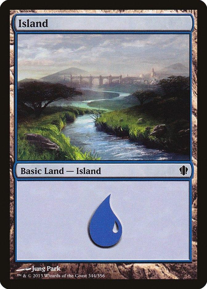 Magic: The Gathering MTG Single Island (344) [Commander 2013]