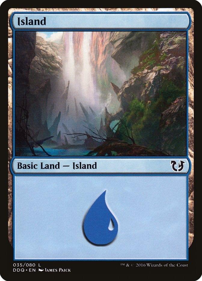 Magic: The Gathering MTG Single Island (35) [Duel Decks: Blessed vs. Cursed]