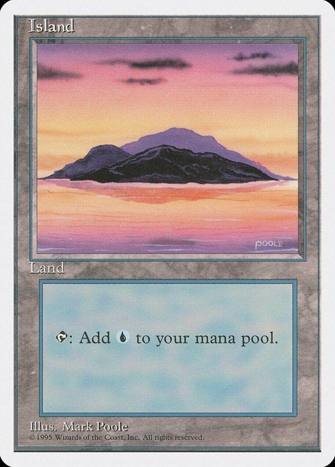 Magic: The Gathering MTG Single Island (367) [Fourth Edition]