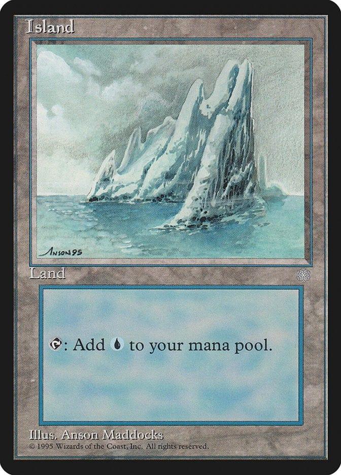 Magic: The Gathering MTG Single Island (368) [Ice Age]
