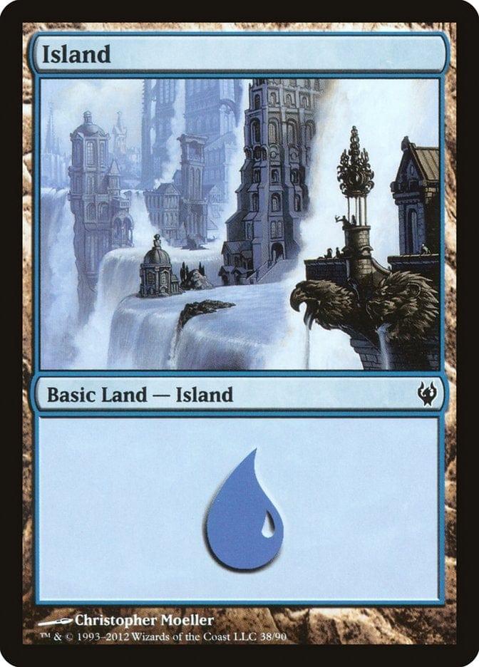 Magic: The Gathering MTG Single Island (38) [Duel Decks: Izzet vs. Golgari]