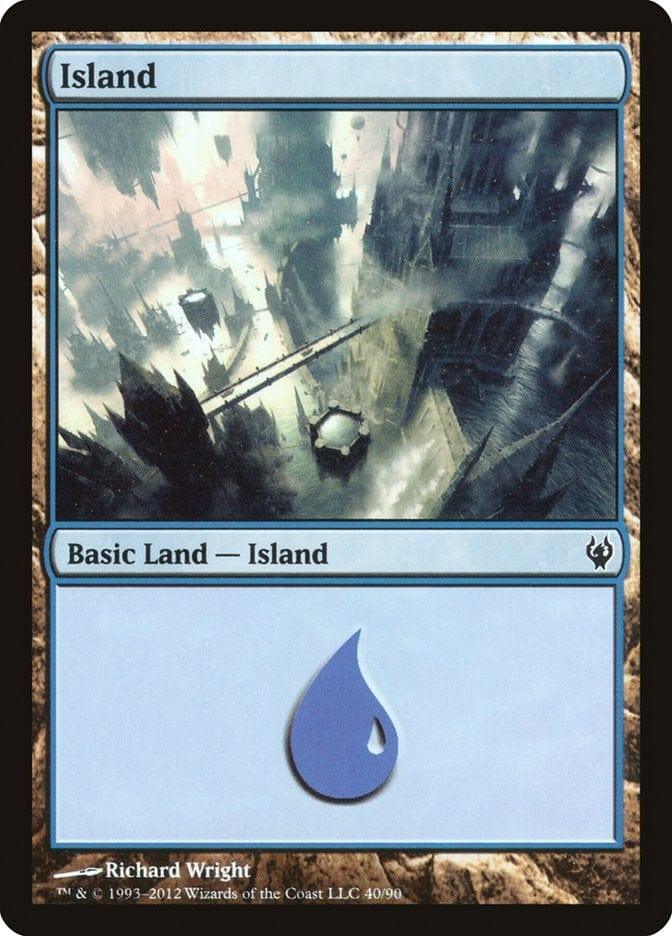 Magic: The Gathering MTG Single Island (40) [Duel Decks: Izzet vs. Golgari]