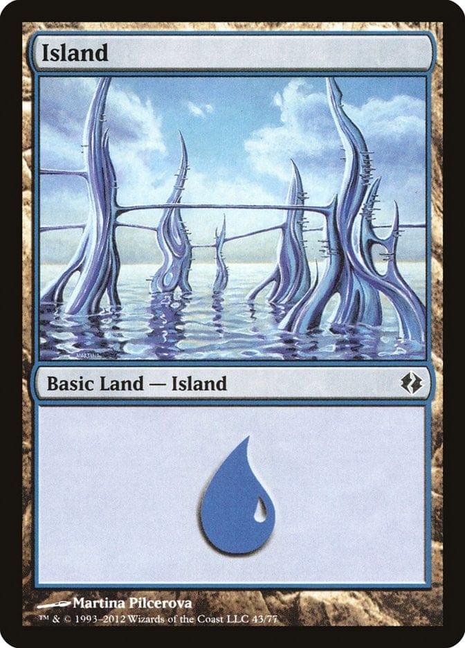 Magic: The Gathering MTG Single Island (43) [Duel Decks: Venser vs. Koth]