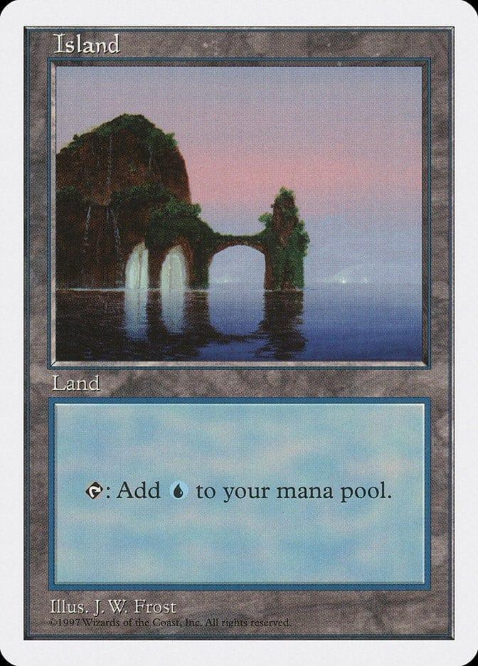 Magic: The Gathering MTG Single Island (434) [Fifth Edition]
