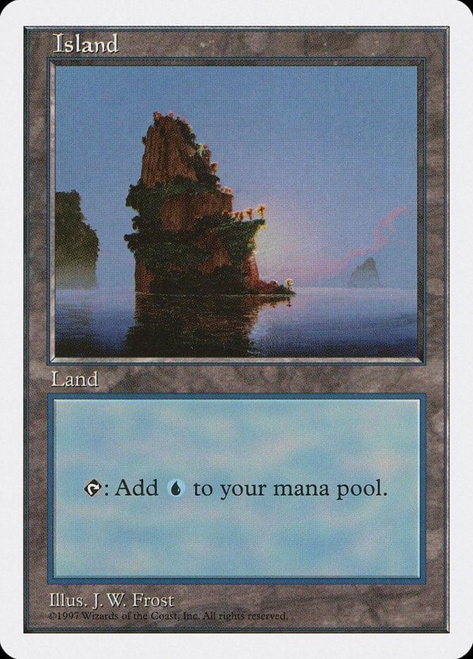 Magic: The Gathering MTG Single Island (435) [Fifth Edition]