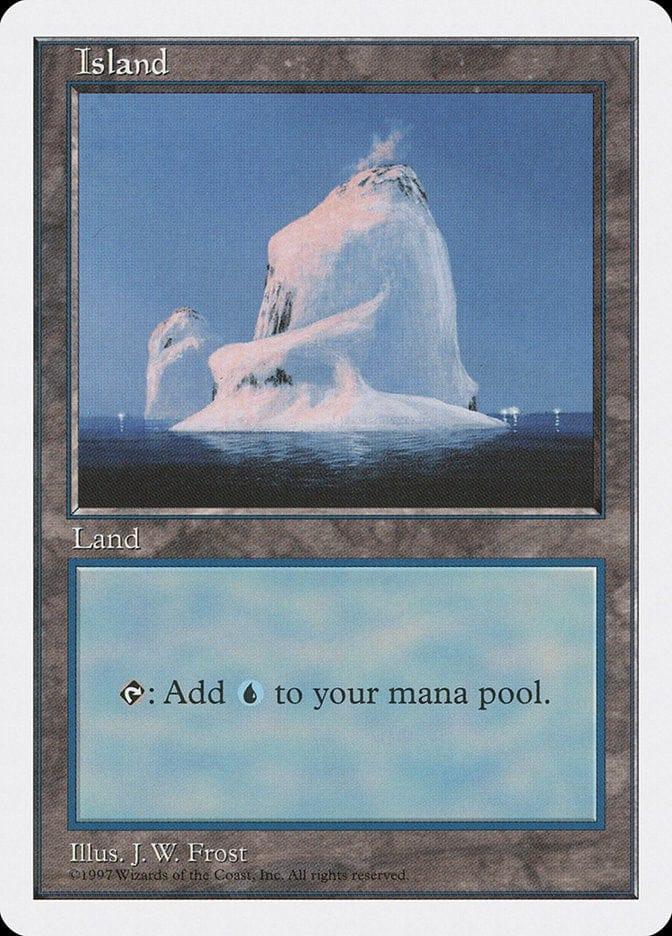 Magic: The Gathering MTG Single Island (437) [Fifth Edition]