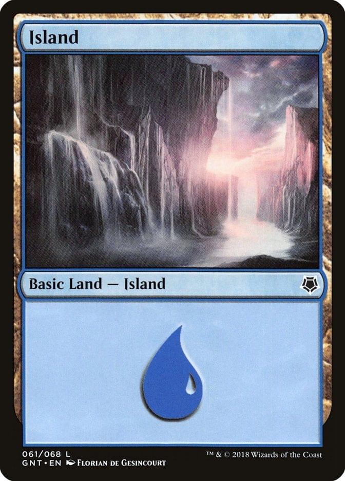 Magic: The Gathering MTG Single Island (61) [Game Night]