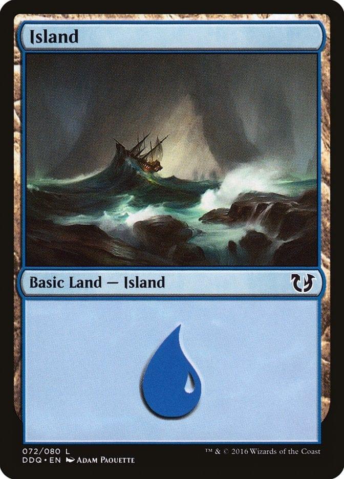 Magic: The Gathering MTG Single Island (72) [Duel Decks: Blessed vs. Cursed]