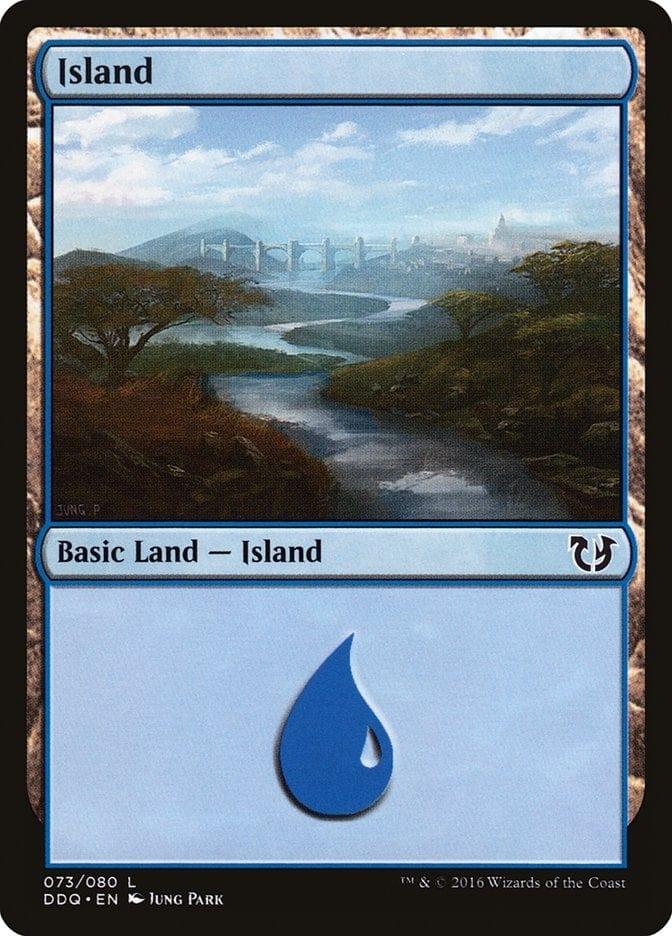 Magic: The Gathering MTG Single Island (73) [Duel Decks: Blessed vs. Cursed]