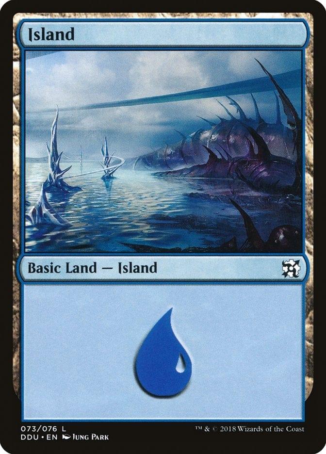 Magic: The Gathering MTG Single Island (73) [Duel Decks: Elves vs. Inventors]