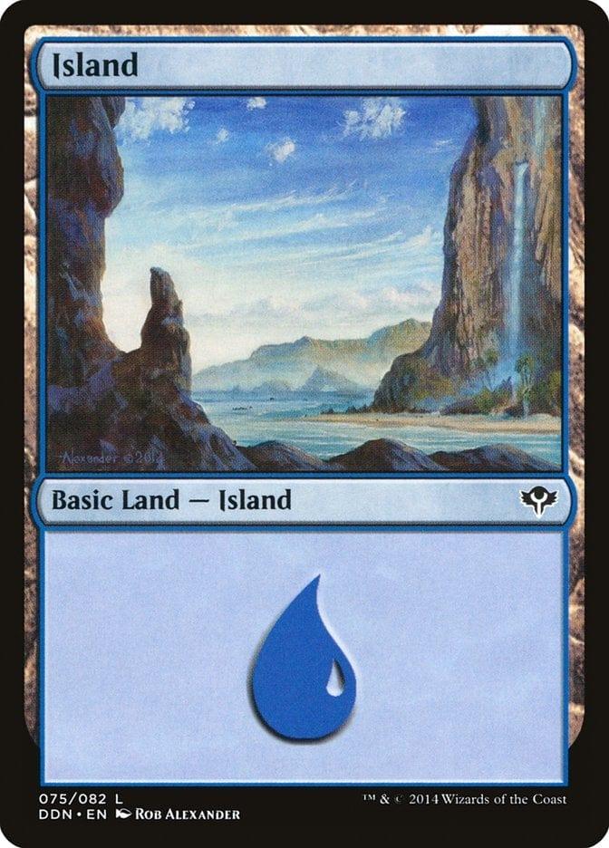 Magic: The Gathering MTG Single Island (75) [Duel Decks: Speed vs. Cunning]