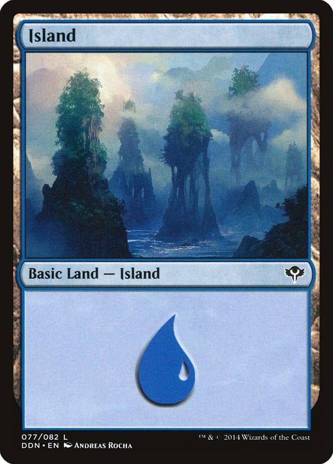 Magic: The Gathering MTG Single Island (77) [Duel Decks: Speed vs. Cunning]