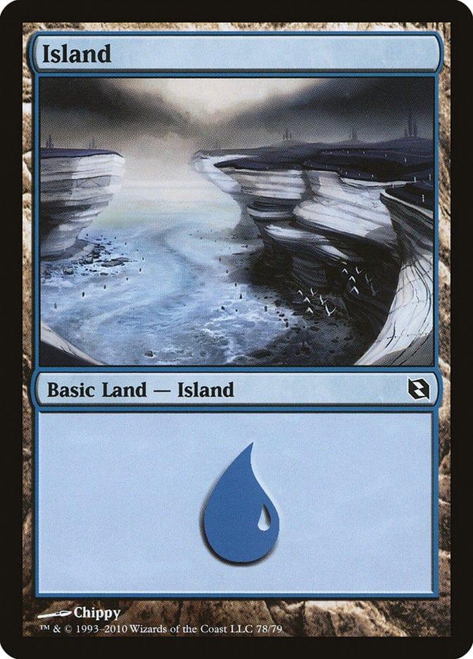 Magic: The Gathering MTG Single Island (78) [Duel Decks: Elspeth vs. Tezzeret]