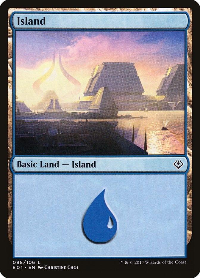 Magic: The Gathering MTG Single Island (98) [Archenemy: Nicol Bolas]