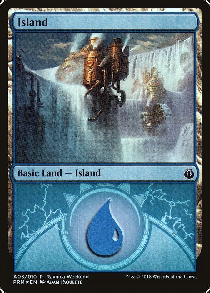 Magic: The Gathering MTG Single Island (A03) [Guilds of Ravnica Ravnica Weekend]