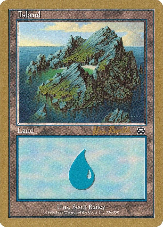 Magic: The Gathering MTG Single Island (ab336) [World Championship Decks 2001]