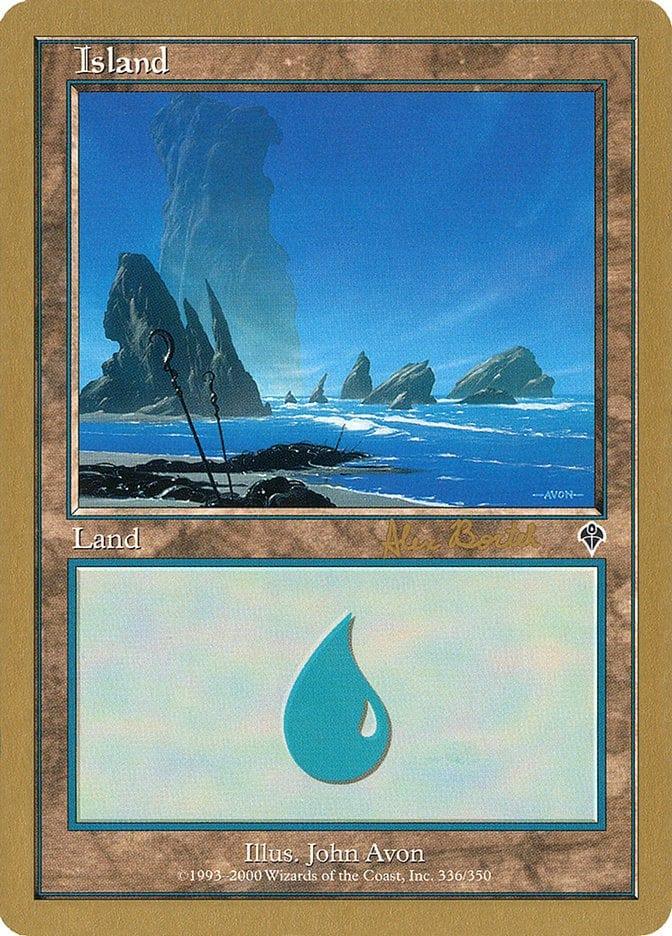 Magic: The Gathering MTG Single Island (ab336a) [World Championship Decks 2001]