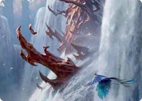 Magic: The Gathering MTG Single Island Art Card [Strixhaven: School of Mages Art Series]