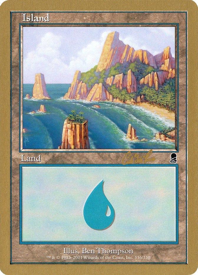 Magic: The Gathering MTG Single Island (cr336) [World Championship Decks 2002]
