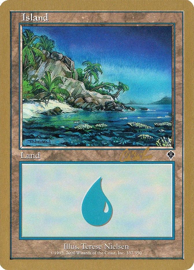Magic: The Gathering MTG Single Island (cr337) [World Championship Decks 2002]