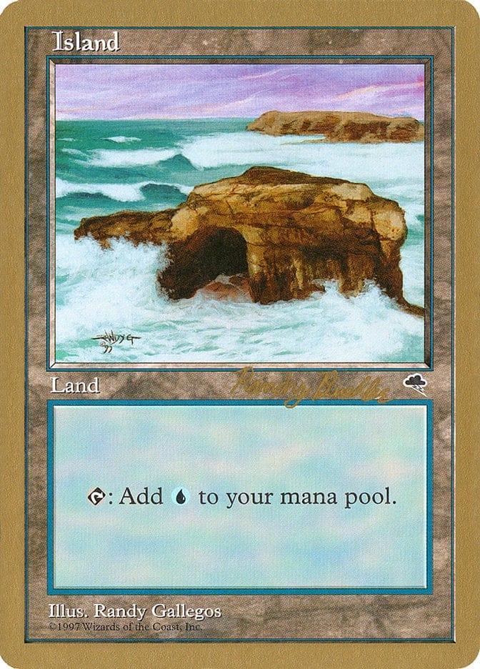 Magic: The Gathering MTG Single Island (rb336) [World Championship Decks 1998]