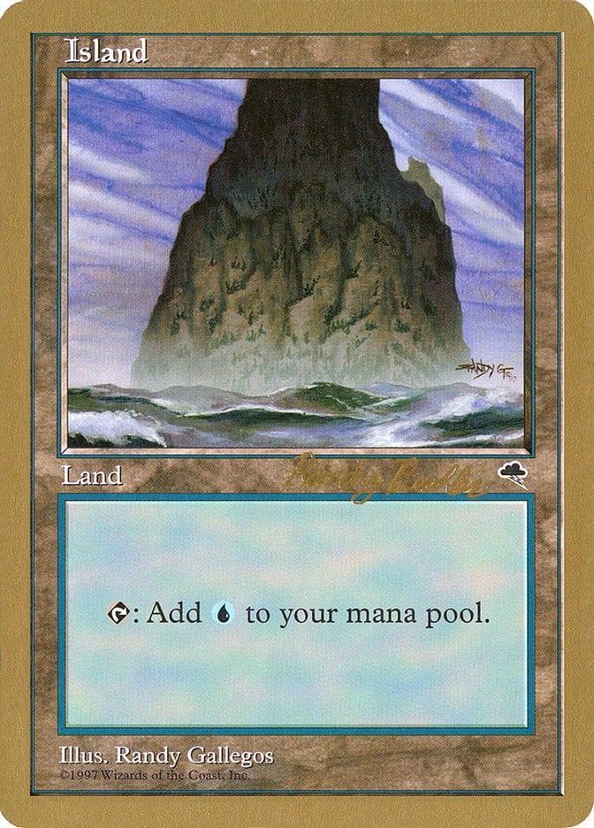 Magic: The Gathering MTG Single Island (rb337) [World Championship Decks 1998]