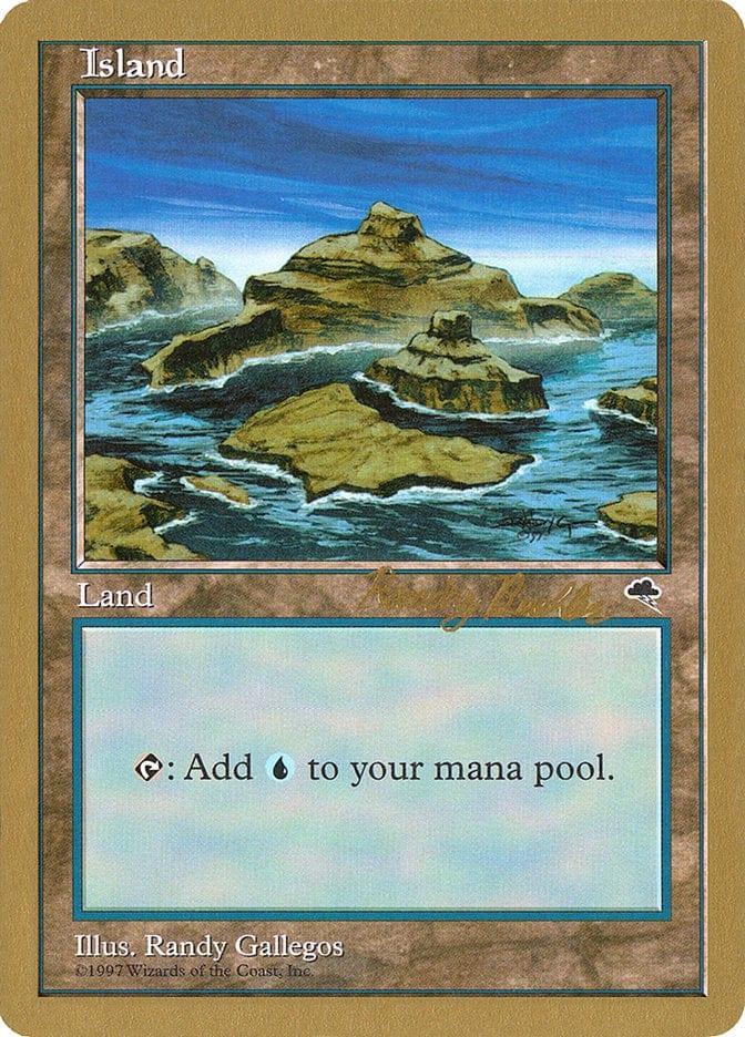 Magic: The Gathering MTG Single Island (rb338) [World Championship Decks 1998]