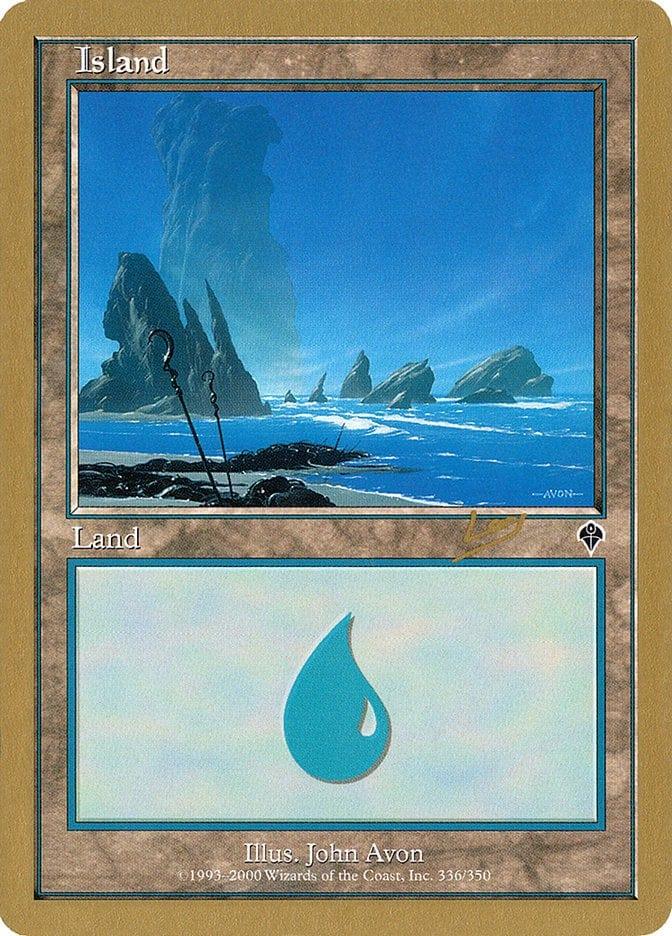 Magic: The Gathering MTG Single Island (rl336) [World Championship Decks 2002]