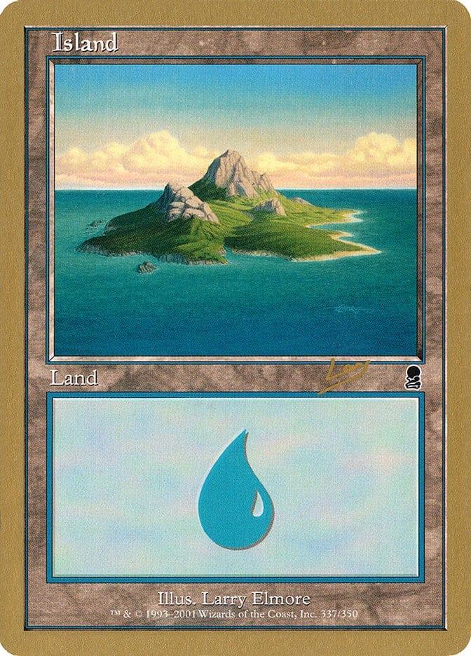 Magic: The Gathering MTG Single Island (rl337) [World Championship Decks 2002]
